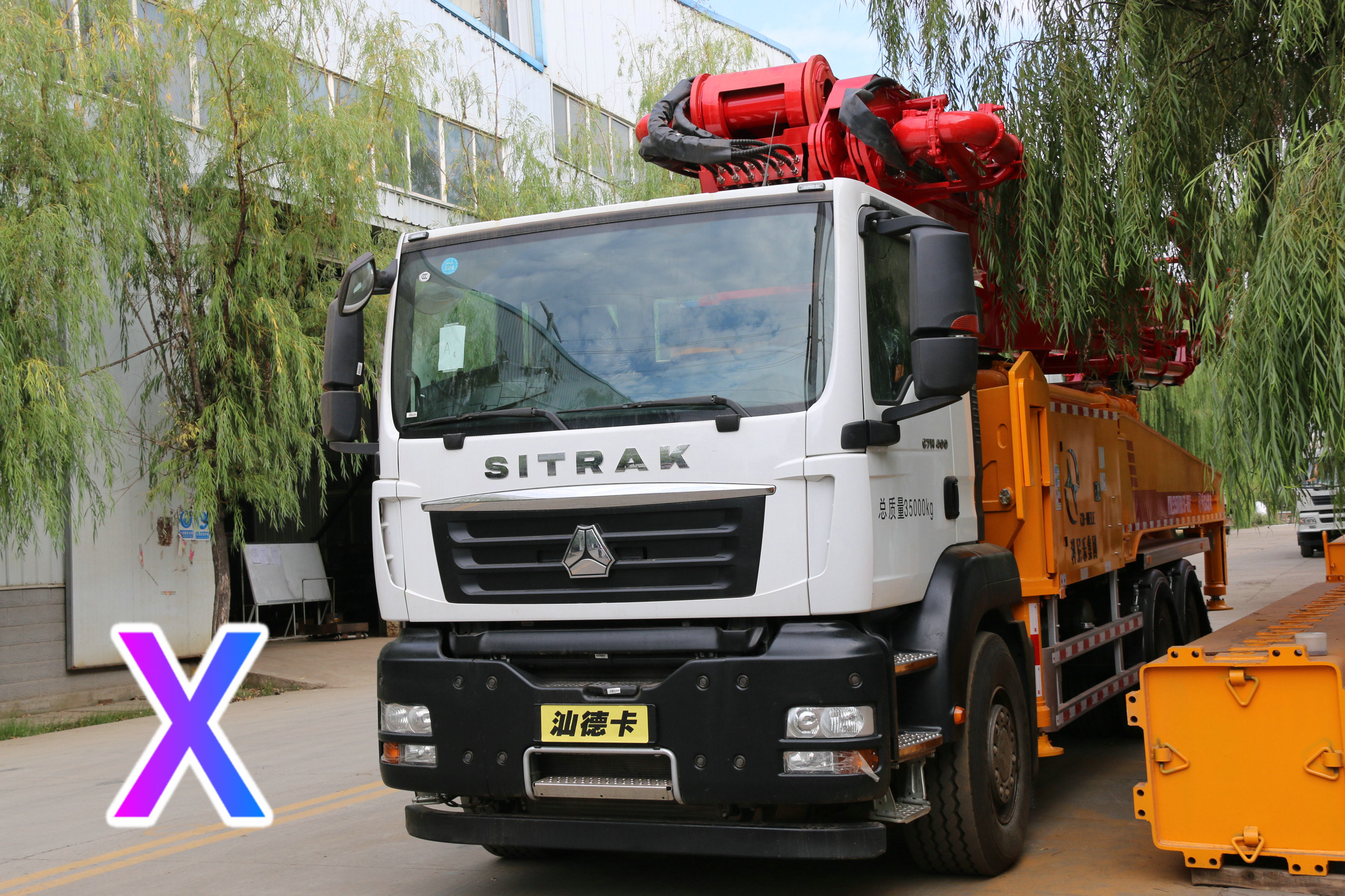 小型混凝土泵車(chē)