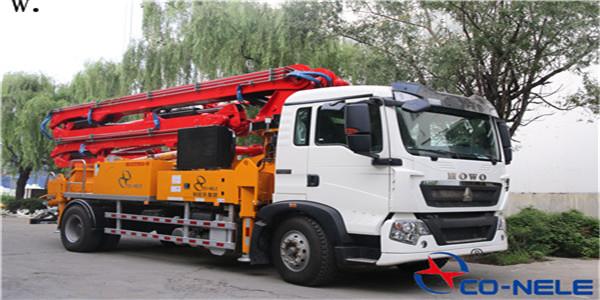 小型混凝土泵車在澆筑過(guò)程中突然停止怎么辦？