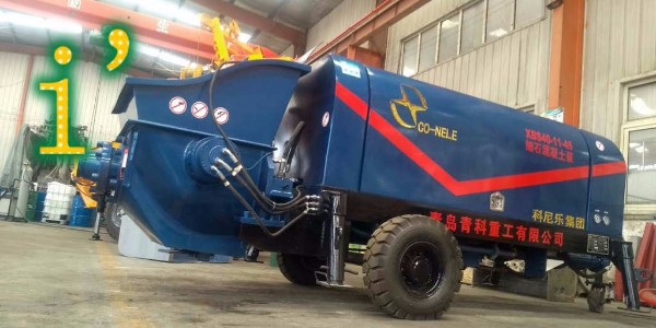 為什么科尼樂牌混凝土泵的料斗離地高度低？用意是什么？