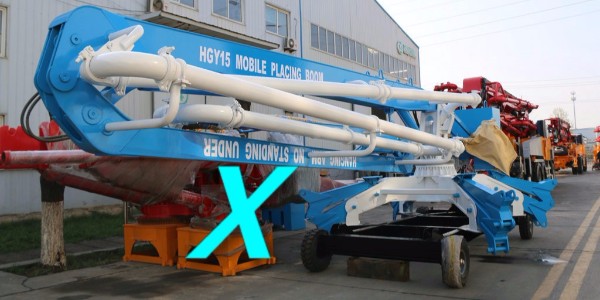 直擊混凝土布料機施工現場，多種結尾澆筑方法教給你