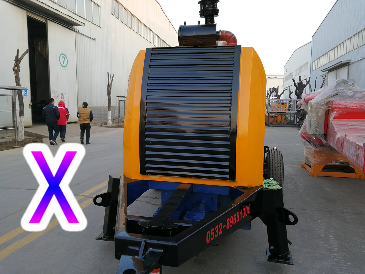 青島混凝土拖泵 青島混凝土拖泵